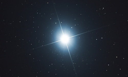 Tähtitaivaan kirkkain tähti Sirius.