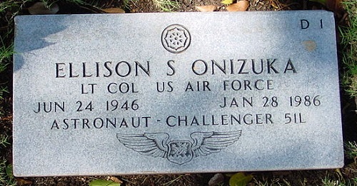 Astronautti Ellison Onizuka, hauta