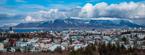 Reykjavik on Islannin pääkaupunki.